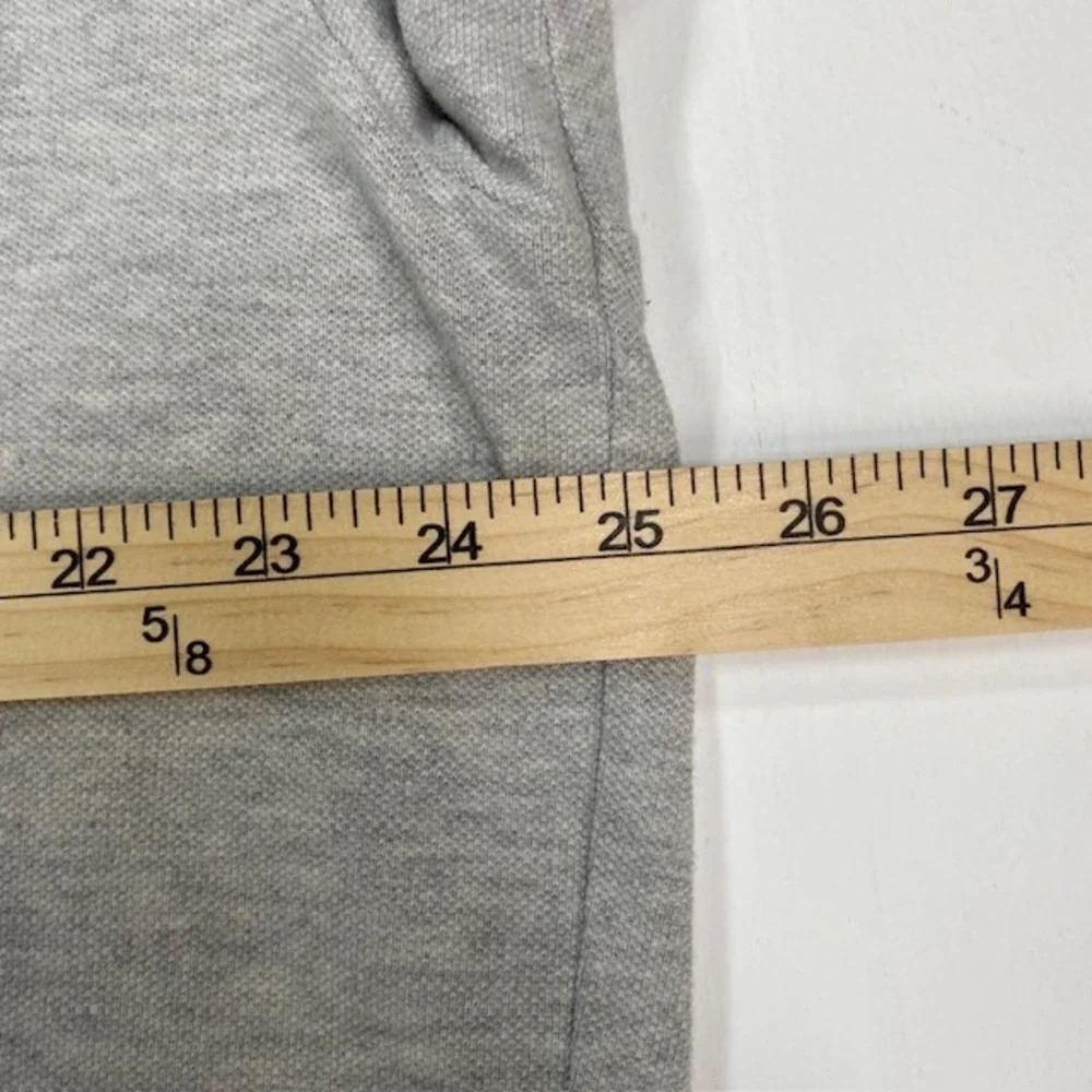 Polo Ralph Lauren Long Sleeve Polo Shirt Heather‎ Gray Mens XXL